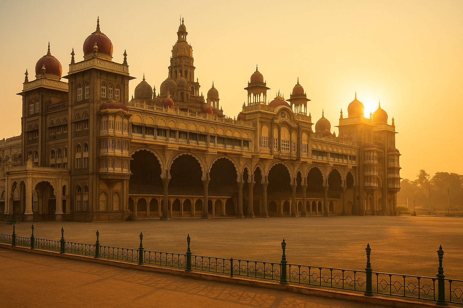 Mysore India InterAsia Group Tour