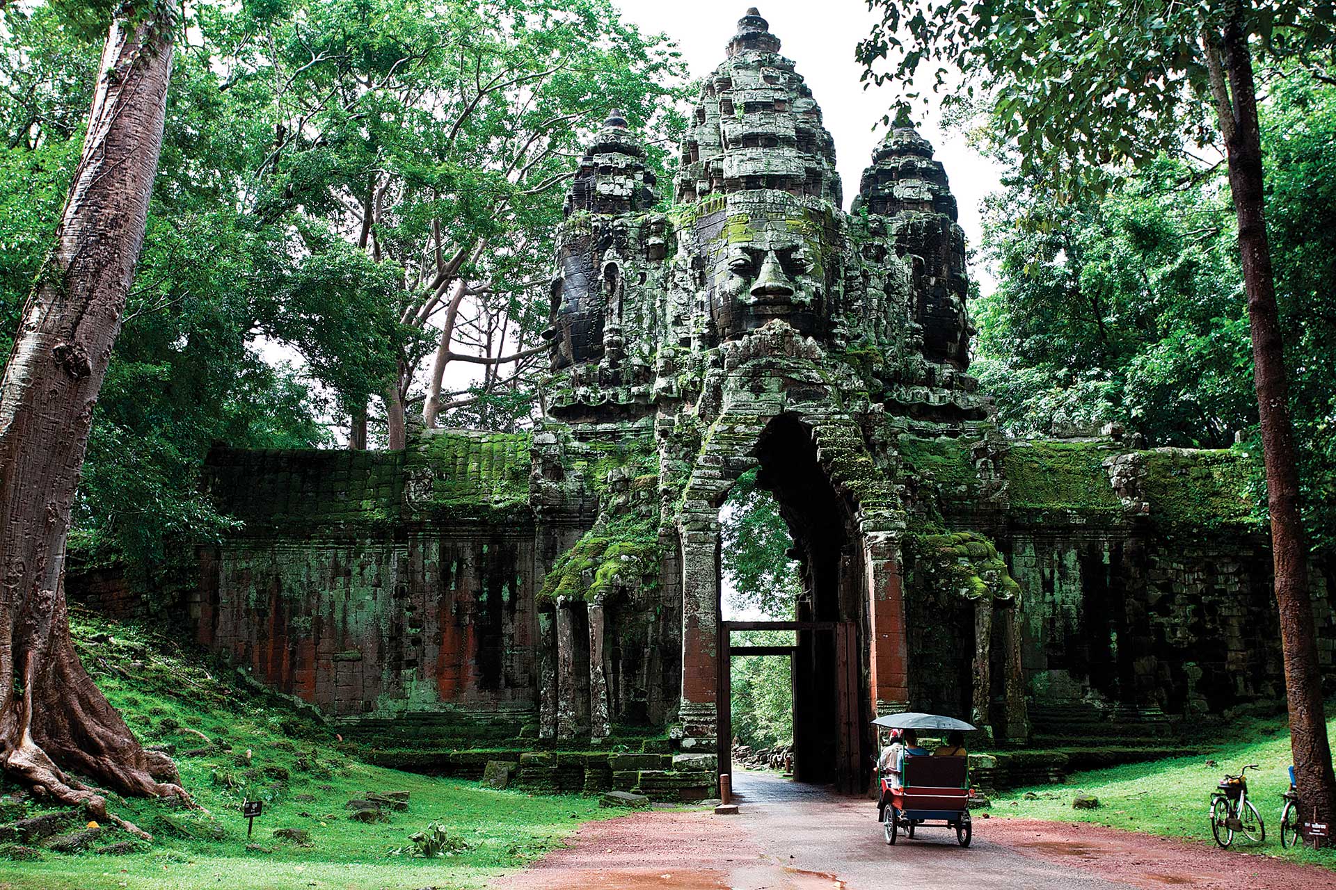 South-Gate-Angkor-Thom-Cambodia